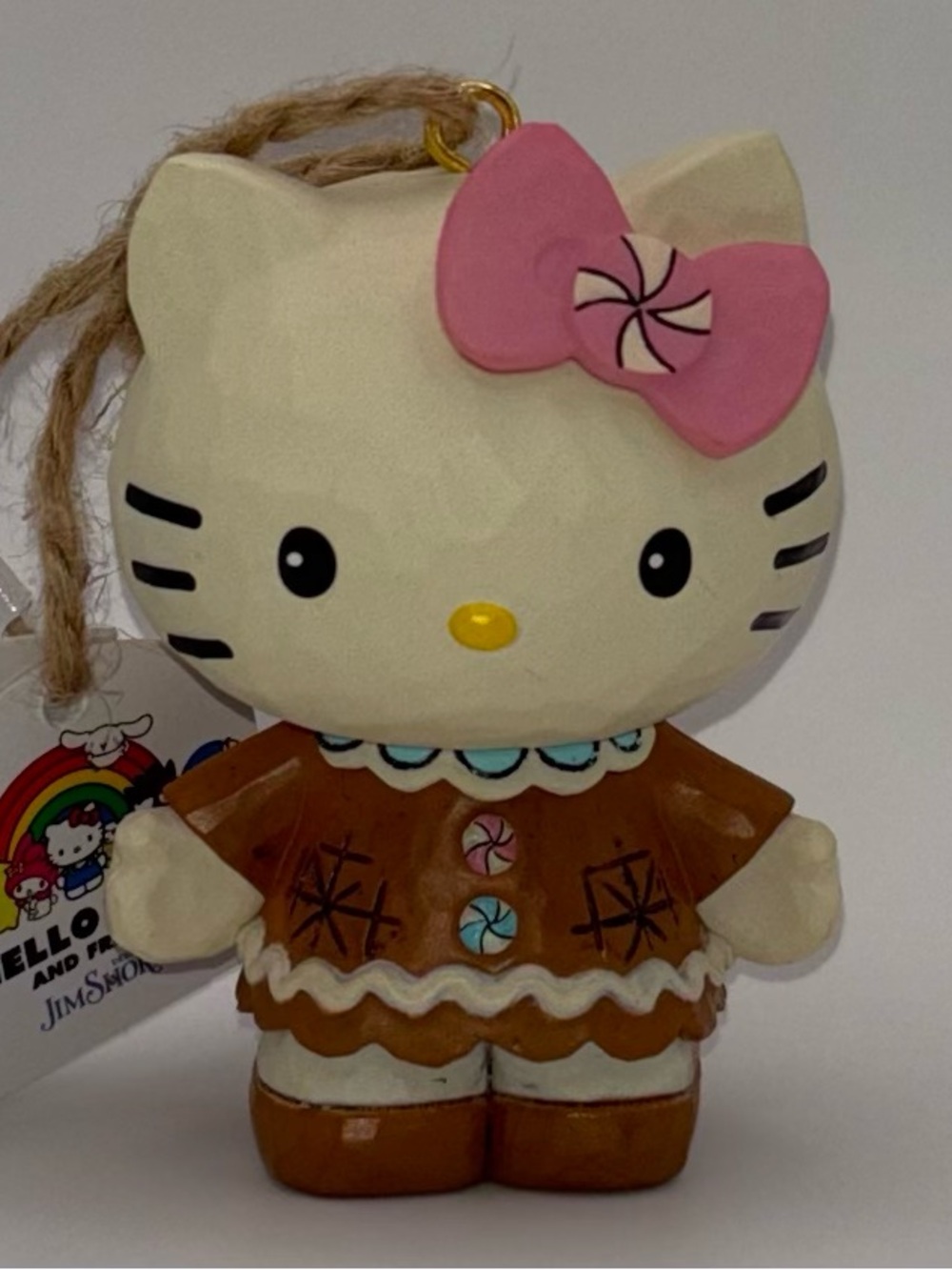 Jim Shore Sanrio Hello Kitty Gingerbread Ornament NWT